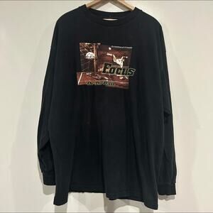 Vintage Focus On The Ball Soccer Long Sleeve Shirt